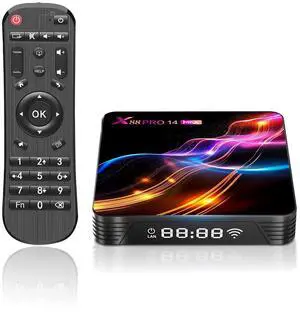 X88 PRO14 MAX Android 14.0 TV Box, 2026 Android Box 4GB RAM 64GB RK3528 Quad Core 64bit Supporting 2.4G/5G Dual-Band WIFI6 4K BT5.0 USB 2.0 Ultra HD Smart TV Box X88 PRO14 MAX Android 14.0 TV Box, 2026 Android Box 4GB RAM 64GB RK3528 Quad Core 64bit Supporting 2.4G/5G Dual-Band WIFI6 4K BT5.0 USB 2.0 Ultra HD Smart TV Box
