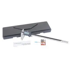 Digital Caliper, 12 Inch/300mm Industrial-Grade Stainless Steel Caliper, IP67 Waterproof & Oil-Resistant, Auto Power-Off, Inch/MM/Fraction Modes Digital Caliper, 12 Inch/300mm Industrial-Grade Stainless Steel Caliper, IP67 Waterproof & Oil-Resistant, Auto Power-Off, Inch/MM/Fraction Modes