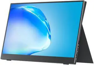 Portable Monitor 15.6 Inch 1080P FHD 60Hz 85% sRGB Travel Monitor with Speaker HDMI USB-C Second Screen for Laptop MacBook Surface PC Xbox PS4/5, VESA Mountable, with Cover Stand Portable Monitor 15.6 Inch 1080P FHD 60Hz 85% sRGB Travel Monitor with Speaker HDMI USB-C Second Screen for Laptop MacBook Surface PC Xbox PS4/5, VESA Mountable, with Cover Stand
