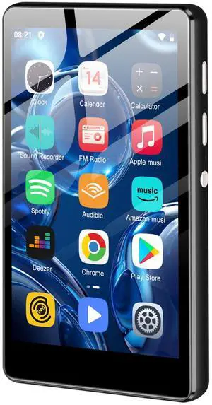 80GB MP3 Player with Bluetooth and WiFi - M503Pro Music Player with Spotify,Pandora,Amazon Music, 4.0-inch Touch Screen Android MP4 MP3 Player for Kids with Libby,Audible,Spotify Kids,FM Radio 80GB MP3 Player with Bluetooth and WiFi - M503Pro Music Player with Spotify,Pandora,Amazon Music, 4.0-inch Touch Screen Android MP4 MP3 Player for Kids with Libby,Audible,Spotify Kids,FM Radio