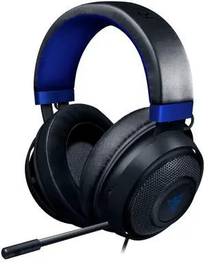 Kraken Gaming Headset: Lightweight Aluminum Frame - Retractable Noise Isolating Microphone - for PC, PS4, PS5, Switch, Xbox One, Xbox Series X & S, Mobile - 3.5 mm Headphone Jack - Black/Blue Kraken Gaming Headset: Lightweight Aluminum Frame - Retractable Noise Isolating Microphone - for PC, PS4, PS5, Switch, Xbox One, Xbox Series X & S, Mobile - 3.5 mm Headphone Jack - Black/Blue