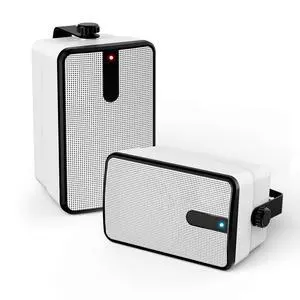 Outdoor Bluetooth Speaker 250W, Wireless Sync Up to 100 Speakers,Indoor/Outdoor Sound System for Patio, Porch, Gazebo, Garage (2 PCS) Outdoor Bluetooth Speaker 250W, Wireless Sync Up to 100 Speakers,Indoor/Outdoor Sound System for Patio, Porch, Gazebo, Garage (2 PCS)