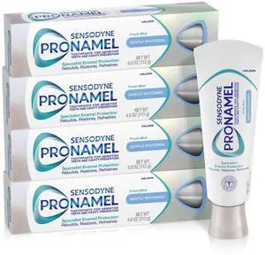 Gentle Whitening Fresh Mint Toothpaste, 4 oz (4 Pack) Gentle Whitening Fresh Mint Toothpaste, 4 oz (4 Pack)