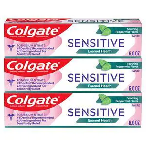 Sensitive Enamel Health Toothpaste for Sensitive Teeth, 3 Pack, 6oz Sensitive Enamel Health Toothpaste for Sensitive Teeth, 3 Pack, 6oz