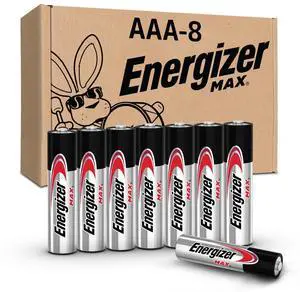 MAX AAA Batteries (8 Pack), Triple A Alkaline Batteries MAX AAA Batteries (8 Pack), Triple A Alkaline Batteries