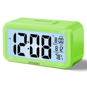 Travel Digital Alarm Clock, Battery Operated with Indoor Temperature, Desk Small Clock,Snooze Model,12/24H Display for Bedrooms Heavy Sleepers Kids Travel Bathroom Travel Digital Alarm Clock, Battery Operated with Indoor Temperature, Desk Small Clock,Snooze Model,12/24H Display for Bedrooms Heavy Sleepers Kids Travel Bathroom
