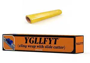 Plastic Food Wrap with Sliding Cutter - 12-inch 300-foot Restaurant-Grade Plastic Food Wrap Roll - Restaurant Kitchen Bulk Quick-Cut Dispenser (1) household plastic wrapmeat film Plastic Food Wrap with Sliding Cutter - 12-inch 300-foot Restaurant-Grade Plastic Food Wrap Roll - Restaurant Kitchen Bulk Quick-Cut Dispenser (1) household plastic wrapmeat film