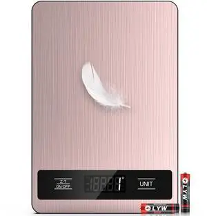Food Scale, 11lb Digital Kitchen Scale Weight Grams and Ounces for Baking, Cooking and Meal Prep, 1g / 0.1oz Precise Graduation with 6 Units and Tare Function, LCD Display & Stainless Steel Food Scale, 11lb Digital Kitchen Scale Weight Grams and Ounces for Baking, Cooking and Meal Prep, 1g / 0.1oz Precise Graduation with 6 Units and Tare Function, LCD Display & Stainless Steel