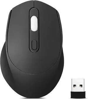 Guiheng Wireless Bluetooth Mouse,Dual Mode Rechargeable Silent Slim Laptop Mouse,Portable(BT5.2+USB Receiver) Computer Mice,for Laptop,Desktop Computer,ipad Tablet,Phone,Mac (Black) Guiheng Wireless Bluetooth Mouse,Dual Mode Rechargeable Silent Slim Laptop Mouse,Portable(BT5.2+USB Receiver) Computer Mice,for Laptop,Desktop Computer,ipad Tablet,Phone,Mac (Black)