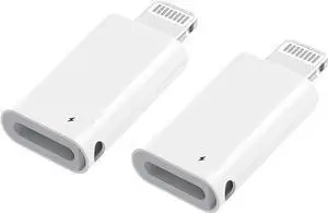 2Pack Lightning Male to USB C Female Charging Adapter 2Pack Lightning Male to USB C Female Charging Adapter