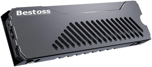 Bestoss SSD Heatsink Cooler M.2 SSD NVMe or SATA 2280 Aluminum Radiator with Double-Sided Thermal Pad for PS5 Desktop PC Computer Bestoss SSD Heatsink Cooler M.2 SSD NVMe or SATA 2280 Aluminum Radiator with Double-Sided Thermal Pad for PS5 Desktop PC Computer