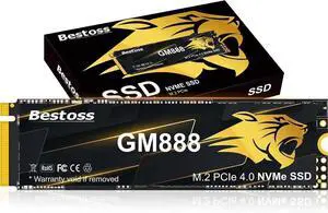 Bestoss NVMe M.2 SSD PCIe 4.0 2TB m.2 2280 Internal Solid State Hard Drive, Read UP to 7000MB/s
for Gaming Expansion, High Performance SSD Bestoss NVMe M.2 SSD PCIe 4.0 2TB m.2 2280 Internal Solid State Hard Drive, Read UP to 7000MB/s
for Gaming Expansion, High Performance SSD