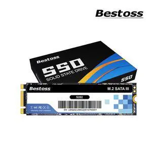 Bestoss M.2 SATA III 6Gb/s NGFF 128GB SSD 3D NAND Solid State Drive M2 2280, Dynamic SLC Cache, Read Speed up to 550MB/s, Compatible with Laptop and PC Desktop Bestoss M.2 SATA III 6Gb/s NGFF 128GB SSD 3D NAND Solid State Drive M2 2280, Dynamic SLC Cache, Read Speed up to 550MB/s, Compatible with Laptop and PC Desktop