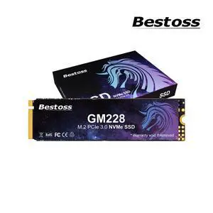 Bestoss 256GB M.2 PCIe NVMe 2280 SSD Gen3.0 x4 3D NAND Internal Solid State Drive, Seq. Read Speeds Up to 2200MB/s, Compatible with Desktop or Laptop Bestoss 256GB M.2 PCIe NVMe 2280 SSD Gen3.0 x4 3D NAND Internal Solid State Drive, Seq. Read Speeds Up to 2200MB/s, Compatible with Desktop or Laptop