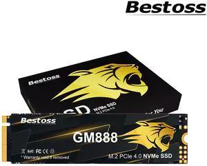 Bestoss NVMe M.2 SSD PCIe 4.0 512GB m.2 2280 Internal Solid State Hard Drive, Read UP to 7000MB/s for Gaming Expansion, High Performance SSD Bestoss NVMe M.2 SSD PCIe 4.0 512GB m.2 2280 Internal Solid State Hard Drive, Read UP to 7000MB/s for Gaming Expansion, High Performance SSD