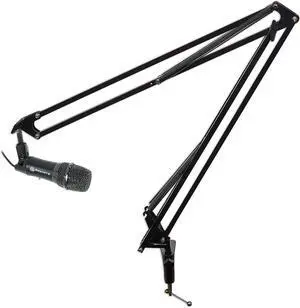 Rockville Podcasting Bundle: Z-Stream USB Condenser Microphone, Noise Cancellation, DMS40 40" Microphone Boom Arm with Desk Clamp, 2-Items Rockville Podcasting Bundle: Z-Stream USB Condenser Microphone, Noise Cancellation, DMS40 40" Microphone Boom Arm with Desk Clamp, 2-Items