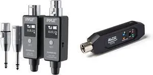 Pyle Multifunctional UHF Wireless XLR Adapter System & Alto Professional Bluetooth Total 2 - XLR Equipped Rechargeable Bluetooth Receiver Pyle Multifunctional UHF Wireless XLR Adapter System & Alto Professional Bluetooth Total 2 - XLR Equipped Rechargeable Bluetooth Receiver