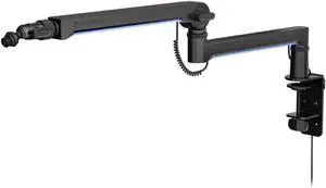 ENDORFY Broadcast Low Profile RGB Boom Arm, Premium Low Profile Microphone Smartfone and Light Arm with Cable, Rotatable, LED Lights with Controller ENDORFY Broadcast Low Profile RGB Boom Arm, Premium Low Profile Microphone Smartfone and Light Arm with Cable, Rotatable, LED Lights with Controller