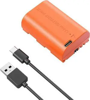 SMALLRIG LP-E6P Battery, 2520mAh USB-C Battery for Canon EOS R6 Mark III/II, R5 Mark II,C50,R5,R6,R7,5D Mark II,5D Mark IV,60D,70D,80D,90D, 2.5h Quick Full Charge, Fully Decoded for Canon SMALLRIG LP-E6P Battery, 2520mAh USB-C Battery for Canon EOS R6 Mark III/II, R5 Mark II,C50,R5,R6,R7,5D Mark II,5D Mark IV,60D,70D,80D,90D, 2.5h Quick Full Charge, Fully Decoded for Canon