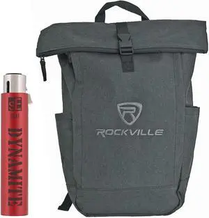 sE Electronics DM1 Bundle: Active Inline Microphone Preamp for Dynamic and Passive Ribbon Mics, RPAK Charcoal Backpack Bag with Padded Laptop Pocket, 2-items sE Electronics DM1 Bundle: Active Inline Microphone Preamp for Dynamic and Passive Ribbon Mics, RPAK Charcoal Backpack Bag with Padded Laptop Pocket, 2-items