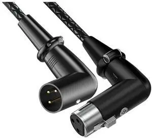XLR 3pin Cable XLR Male to Female Mic Cable 3-Pin Balanced Shielded for Mic Mixer Recording Studio Podcast Speaker XLR 3pin Cable XLR Male to Female Mic Cable 3-Pin Balanced Shielded for Mic Mixer Recording Studio Podcast Speaker