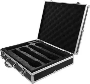 SUPVOX Handheld Wireless Microphone Box Hard Case for Travel Small Microphone Case Handle for Recording Parties SUPVOX Handheld Wireless Microphone Box Hard Case for Travel Small Microphone Case Handle for Recording Parties