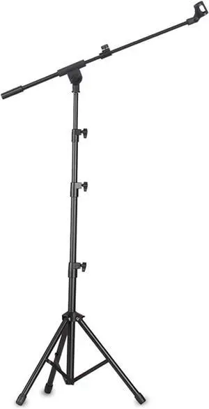 mic stand, Microphone Stand Tripod Boom Arm Holder With Carrying Bag And 2 Mic Clips Height Adjustable For Singing Performance,parts mic stand, Microphone Stand Tripod Boom Arm Holder With Carrying Bag And 2 Mic Clips Height Adjustable For Singing Performance,parts