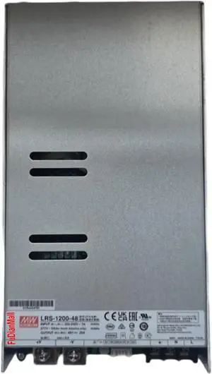 Mean Well LRS-1200-48 1200W Low Profile Economical Enclosed Type Power Supply 48V 25A Fully Modular Lab Top Computer Convert a Bench Single Output Mean Well LRS-1200-48 1200W Low Profile Economical Enclosed Type Power Supply 48V 25A Fully Modular Lab Top Computer Convert a Bench Single Output