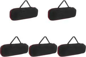 Kisangel 5pcs Travel Mic Storage Case Zipper Microphone Storage Bag for Professionals Kisangel 5pcs Travel Mic Storage Case Zipper Microphone Storage Bag for Professionals