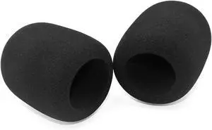mic covers 20pcs Windscreen Foam Cover Mini Microphone Cover Blowout Guard for Most Standard Microphone mic covers 20pcs Windscreen Foam Cover Mini Microphone Cover Blowout Guard for Most Standard Microphone