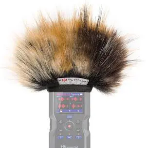 Gutmann Microphone Fur Windscreen Windshield for ZOOM H4essential Premium Edition TIGER with inner lining | Made in Germany Gutmann Microphone Fur Windscreen Windshield for ZOOM H4essential Premium Edition TIGER with inner lining | Made in Germany