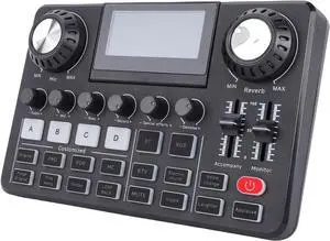 GOWENIC Podcast Microphone Bundle with Live Sound Board Audio Mixer, Podcast Equipment Bundle with with Foldable LED Screen Boom Arm 3.5mm Condenser Mic, for PC Gaming GOWENIC Podcast Microphone Bundle with Live Sound Board Audio Mixer, Podcast Equipment Bundle with with Foldable LED Screen Boom Arm 3.5mm Condenser Mic, for PC Gaming