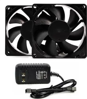 PROCOOL AV-280T Silent AV Cabinet Cooling Fan, 3" x 3.15" x 0.98" - 64 CFM, Compatible with Desktop & Graphic Cards PROCOOL AV-280T Silent AV Cabinet Cooling Fan, 3" x 3.15" x 0.98" - 64 CFM, Compatible with Desktop & Graphic Cards