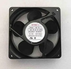 for ETRI 129XR0281010 ETRI 208-240V 120mm Fan - 125/105mA 18/15W 12038 Cooling Fan for ETRI 129XR0281010 ETRI 208-240V 120mm Fan - 125/105mA 18/15W 12038 Cooling Fan