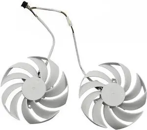 4PIN 90MM PLD10010S12HH RTX4070 Super Compatible with RTX 4070 Ti Ventus 2X OC White Graphics Card Replacement Fan Housing 4PIN 90MM PLD10010S12HH RTX4070 Super Compatible with RTX 4070 Ti Ventus 2X OC White Graphics Card Replacement Fan Housing