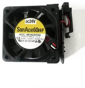 9WF0624H706A DC24V 0.11A 6015 6cm 3-Wire Cooling Fan 9WF0624H706A DC24V 0.11A 6015 6cm 3-Wire Cooling Fan