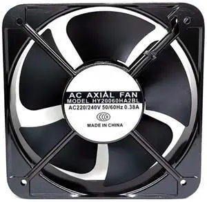 220/240V 0.38A 200X200X60MM 2-Wire Cooling Fan 220/240V 0.38A 200X200X60MM 2-Wire Cooling Fan