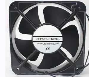 220/240V 0.35A 55W 2600RPM 200X200X60MM 2-Wire Cooling Fan 220/240V 0.35A 55W 2600RPM 200X200X60MM 2-Wire Cooling Fan