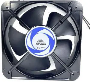 220V 0.38A 60/65W 200X200X60MM 2-Wire Cooling Fan 220V 0.38A 60/65W 200X200X60MM 2-Wire Cooling Fan