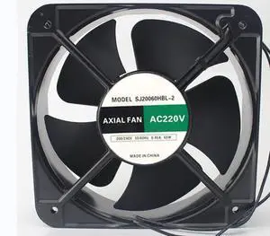 200/240V 0.45A 65W 200X200X60MM 2-Wire Cooling Fan 200/240V 0.45A 65W 200X200X60MM 2-Wire Cooling Fan