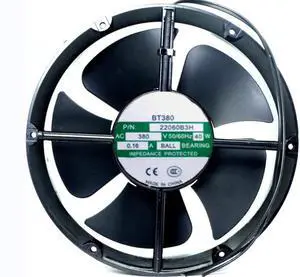 380V 0.16A 40W 220X220X60MM 2-Wire Cooling Fan 380V 0.16A 40W 220X220X60MM 2-Wire Cooling Fan