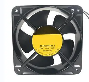 for JF18060HBL2 220V 0.23A 180X180X60MM 2-Wire Cooling Fan for JF18060HBL2 220V 0.23A 180X180X60MM 2-Wire Cooling Fan