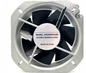 for AR22580H22BL 220V 0.40A 225X225X80MM 2-Wire Cooling Fan for AR22580H22BL 220V 0.40A 225X225X80MM 2-Wire Cooling Fan