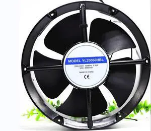 for YL20060HBL 220/240V 0.35A 55W 200X200X60MM 2-Wire Cooling Fan for YL20060HBL 220/240V 0.35A 55W 200X200X60MM 2-Wire Cooling Fan