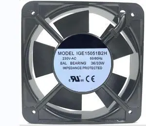 for IGE15051B2H 230V 36/33W 150X150X50MM - Cooling Fan for IGE15051B2H 230V 36/33W 150X150X50MM - Cooling Fan