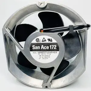 109E5712V5Y03 DC12V 2.3A 17251 172mm 4-Wire Cooling Fan 109E5712V5Y03 DC12V 2.3A 17251 172mm 4-Wire Cooling Fan