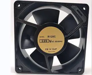 for R125C 220V 21/19W 2600/3000RPM 91/110CFM 40DBA 120X120X38MM Cooling Fan for R125C 220V 21/19W 2600/3000RPM 91/110CFM 40DBA 120X120X38MM Cooling Fan