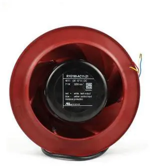R1G190-AC11-21 DC48V 71W 3200RPM 4-Wire Cooling Fan R1G190-AC11-21 DC48V 71W 3200RPM 4-Wire Cooling Fan