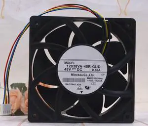 for 12038 VA-48R-GUD 48V 0.60A 5000RPM 212.57CFM 120X120X38MM 4-Wire Cooling Fan for 12038 VA-48R-GUD 48V 0.60A 5000RPM 212.57CFM 120X120X38MM 4-Wire Cooling Fan