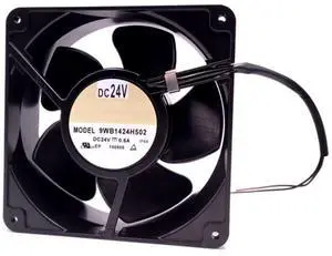 for 9WB1424H502 24V 0.60A 140X140X50MM 2-Wire Cooling Fan for 9WB1424H502 24V 0.60A 140X140X50MM 2-Wire Cooling Fan